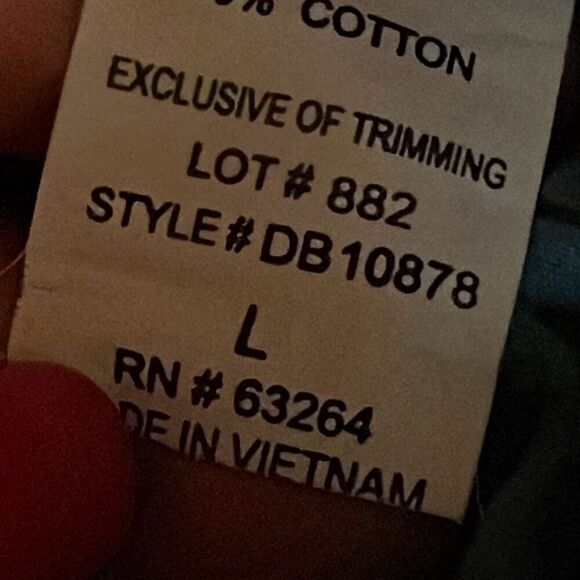 Dressbarn size large boho tie died tunic beaded neckline. - Picture 6 of 7